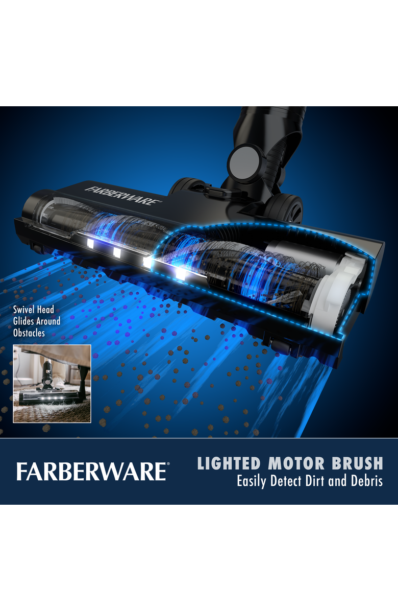 FARBERWARE Classic Stick Vacuum Cleaner, Alternate, color, Black