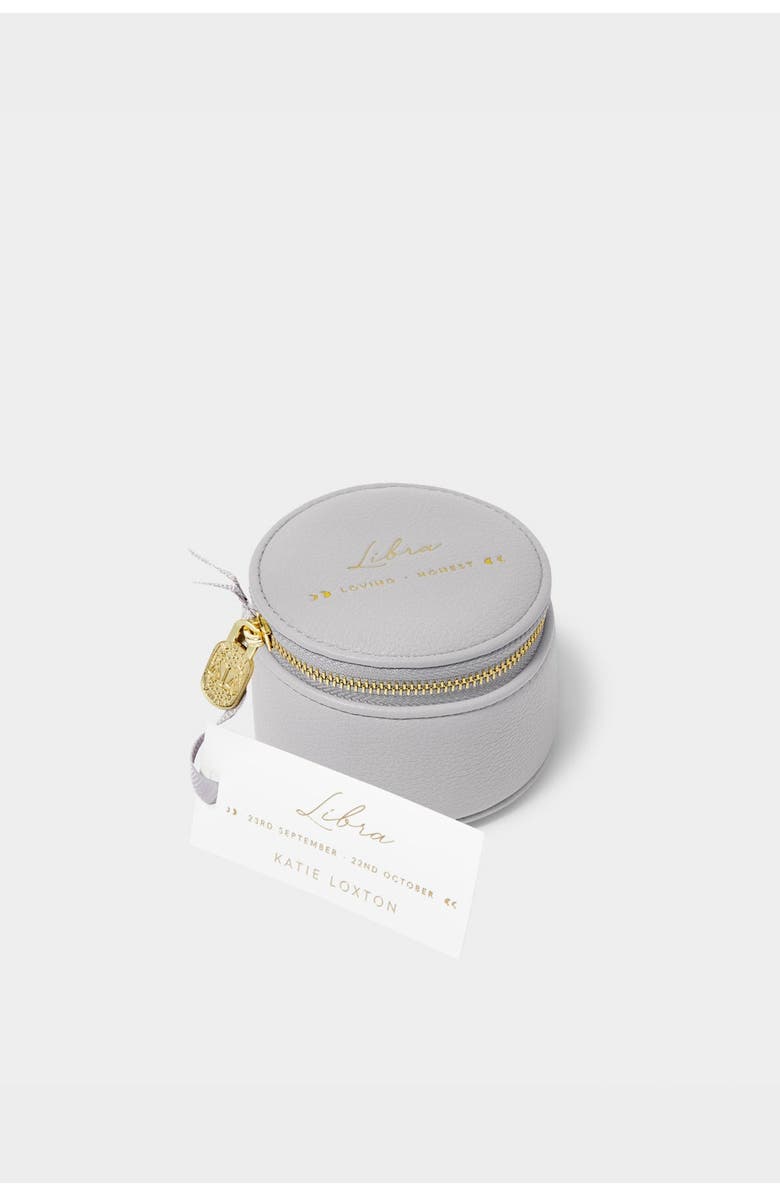 Katie Loxton Zodiac Jewelry Box, Main, color, Libra