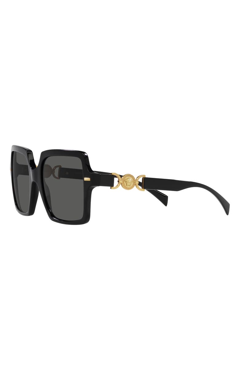 Versace 55mm Square Sunglasses, Alternate, color, 