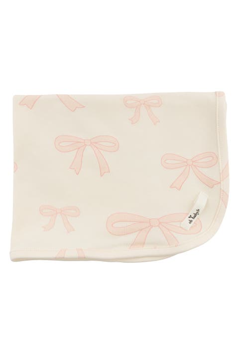Big Bows Pink Lovey Blanket