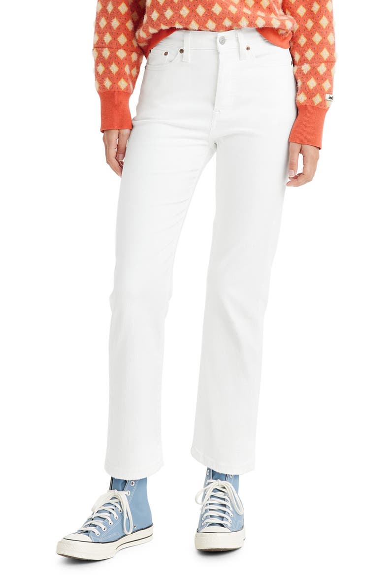 Wedgie Straight Leg Jeans, Main, color, NATURALLY GOOD
