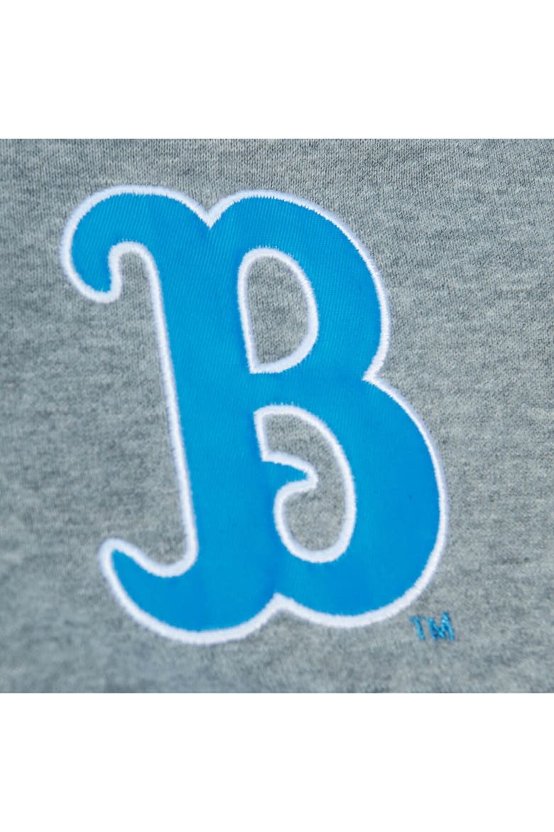 Men's Mitchell & Ness Light Blue UCLA Bruins Head Coach Pullover Hoodie, Alternate, color, Light Blue