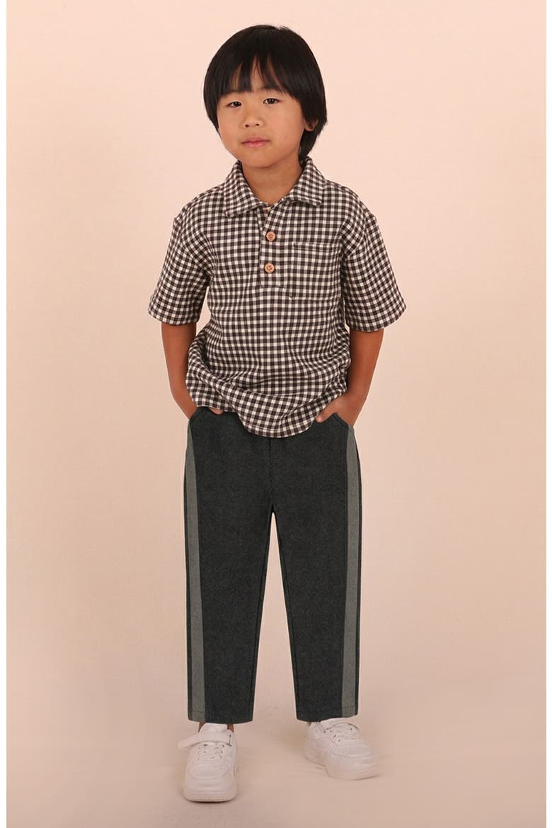 Kids' Relaxed Straight Leg Jeans, Alternate, color, BLACK