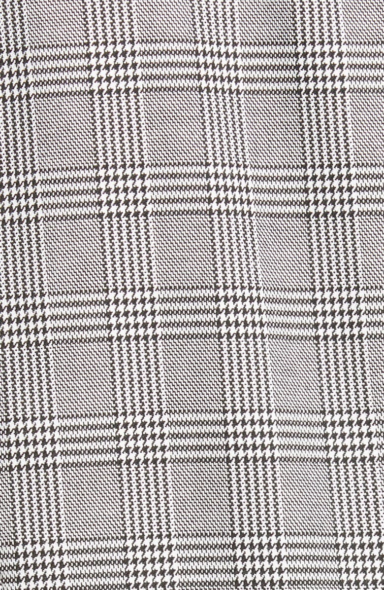 Cinq à Sept Khloe Brooch Detail Houndstooth Check Blazer, Alternate, color, 