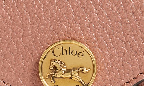 Chloé Envelope Card Holder In Brown