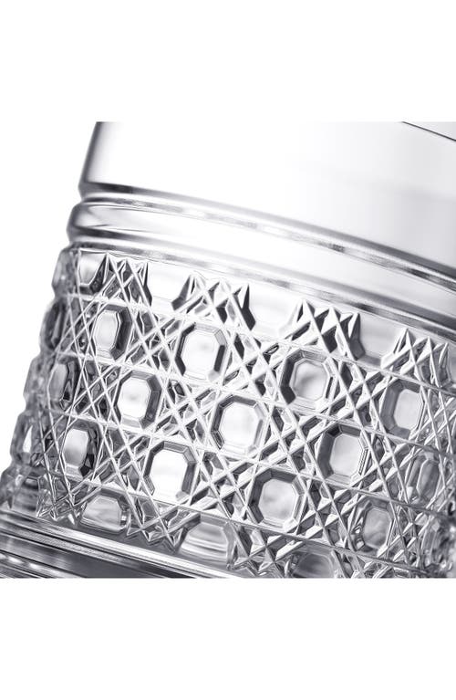 Waterford Opulence Set Of 2 Lead Crystal Tumbler Glasses In Transparent