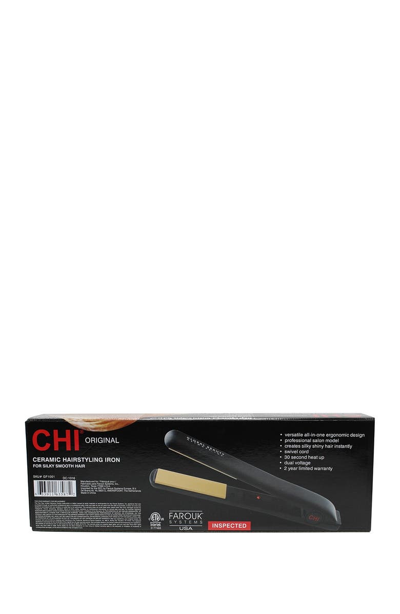 CHI Original 1" Ceramic Hairstyling Iron, Alternate, color,