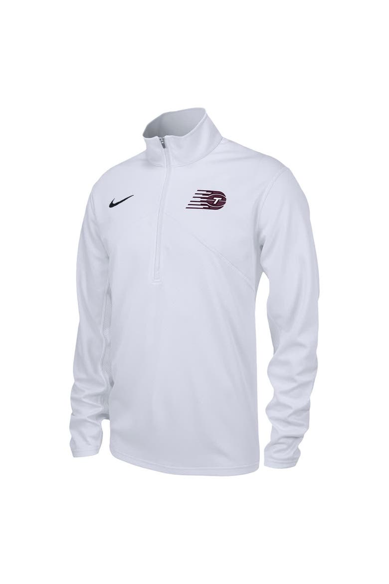 Unisex Nike  White Toronto Tempo Performance Quarter-Zip Jacket, Alternate, color, White