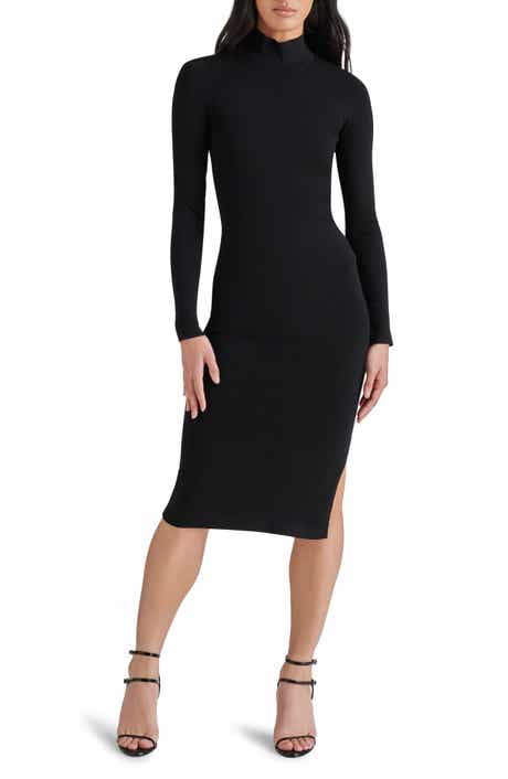 Steve Madden Maja Long Sleeve Turtleneck Sweater Dress