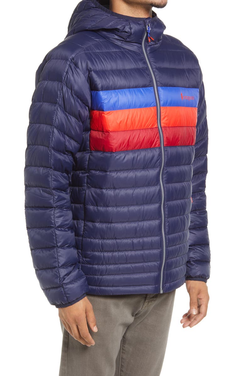 Cotopaxi Fuego Water Resistant 800 Fill Power Hooded Down Jacket, Alternate, color, 