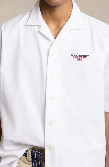 Chino Cotton Button-Up Shirt