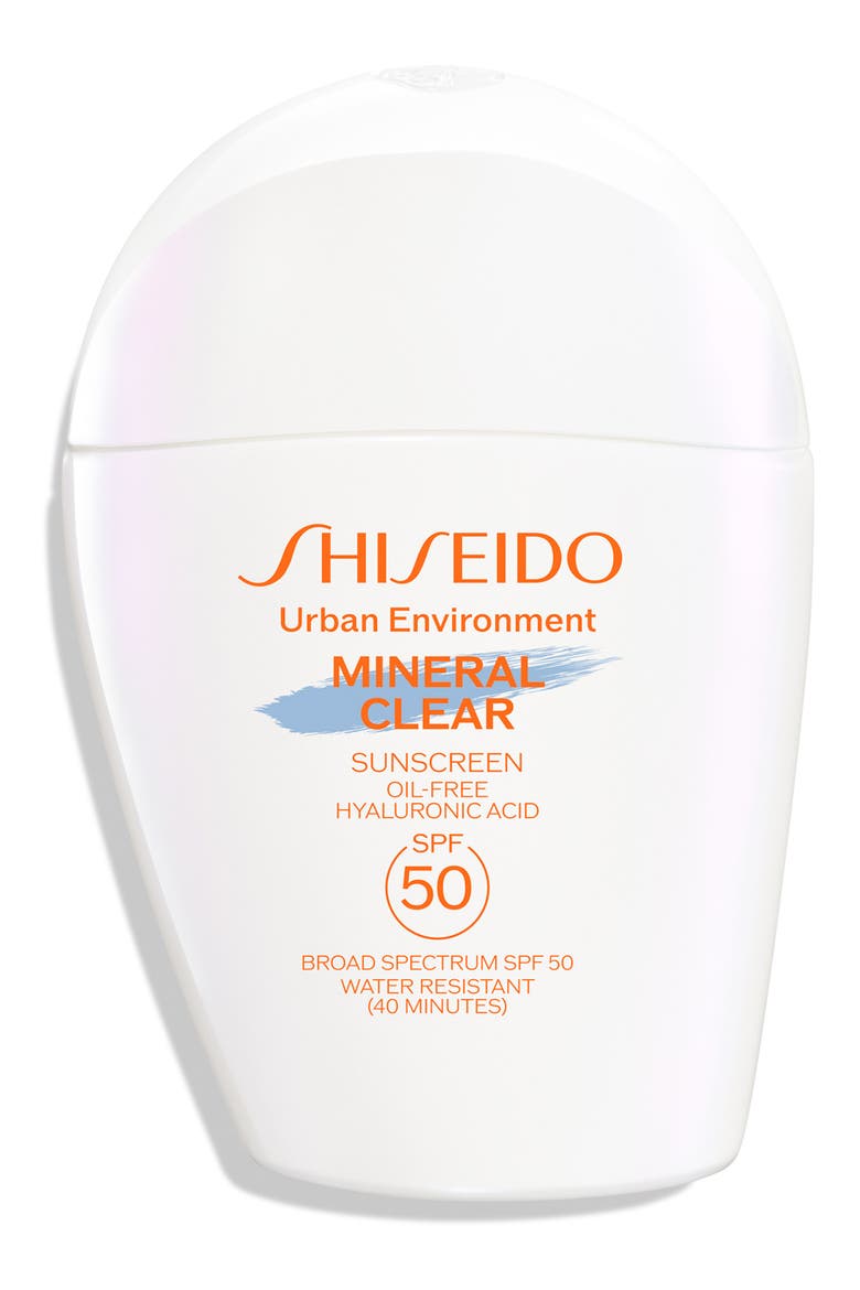 Urban Environment Mineral Clear Sunscreen Broad Spectrum SPF 50+, Main, color, NO COLOR