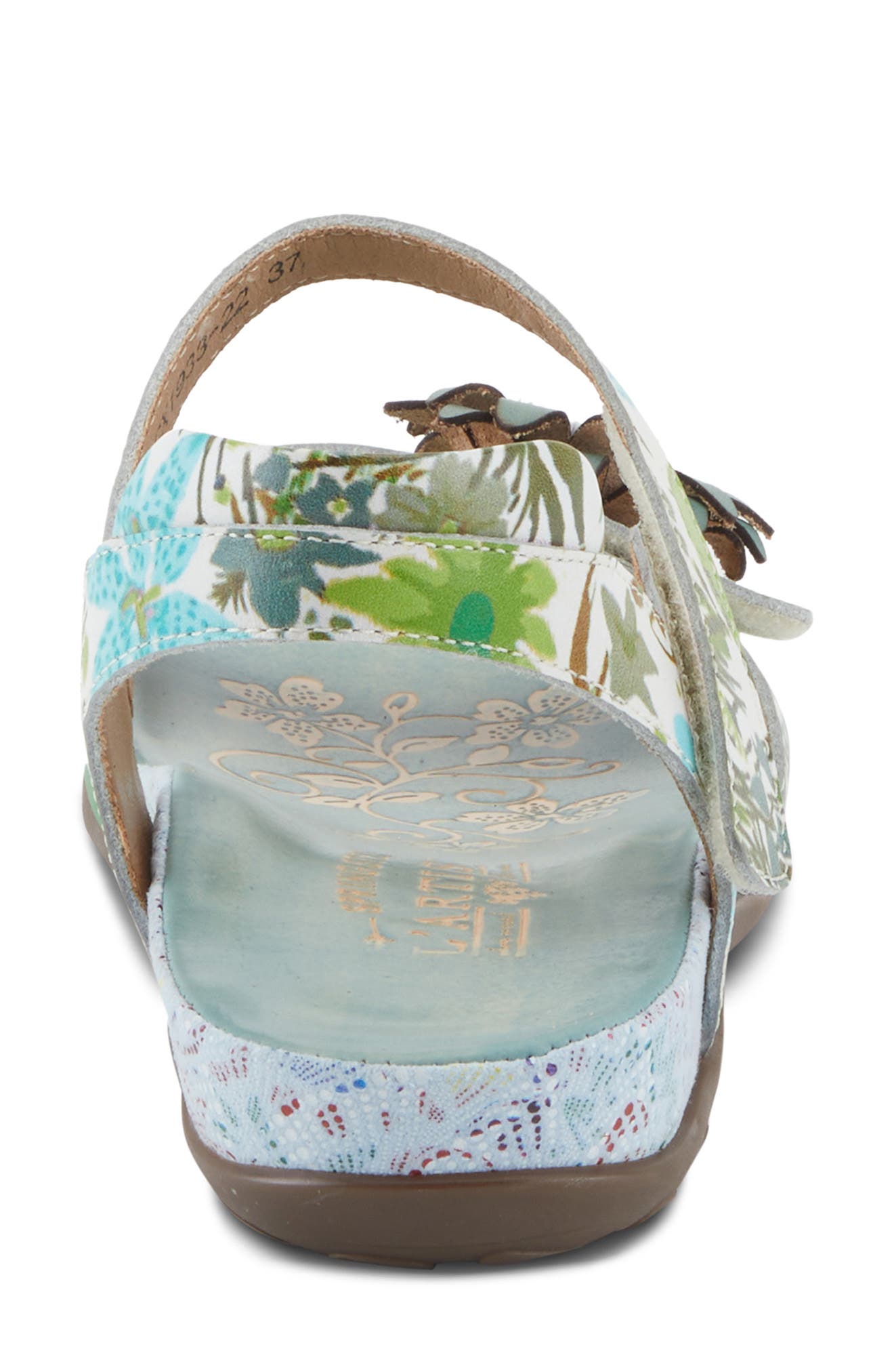 L
Artiste by Spring Step Gladystee Sandal, Alternate, color, Teal Multi