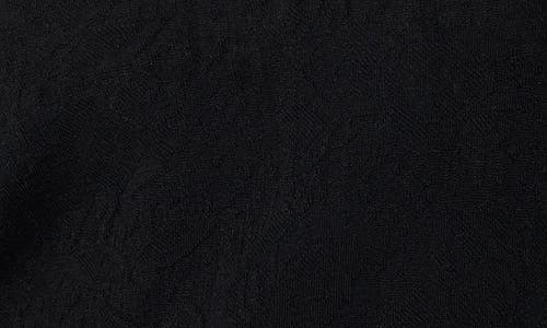 Nzt By Nic+zoe Lace Cotton V-neck T-shirt In Black