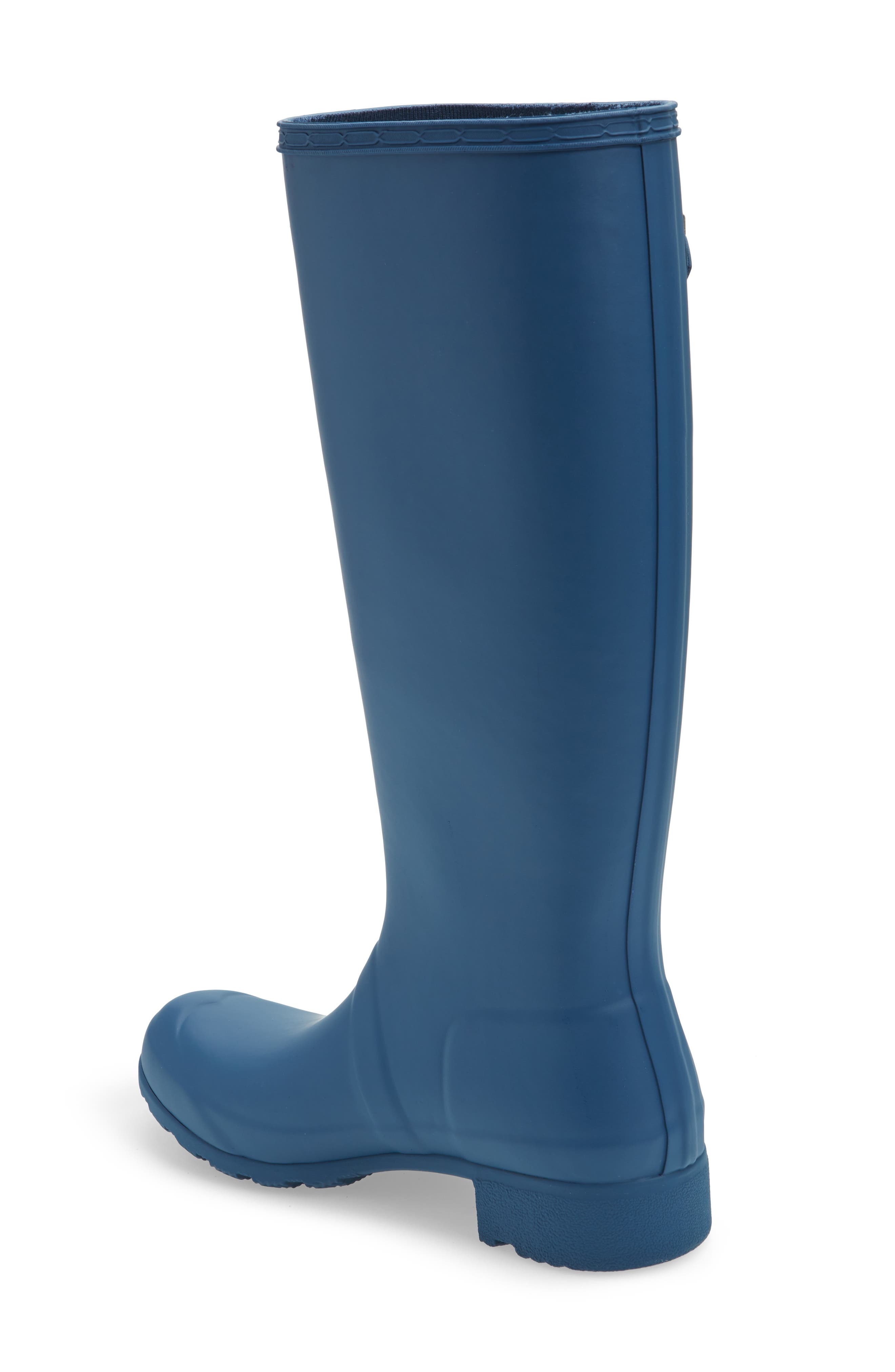 'Tour' Packable Rain Boot, Alternate, color, DARK EARTH BLUE
