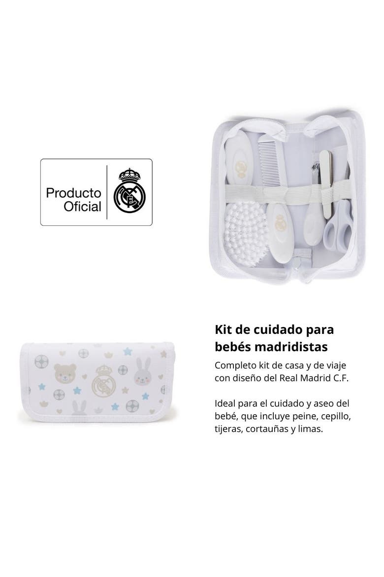 Real Madrid Baby Essentials Grooming Kit, Alternate, color, White Multi