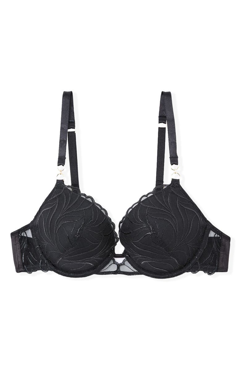 Etam Envolee N°9 Underwire Bra, Alternate, color, Black