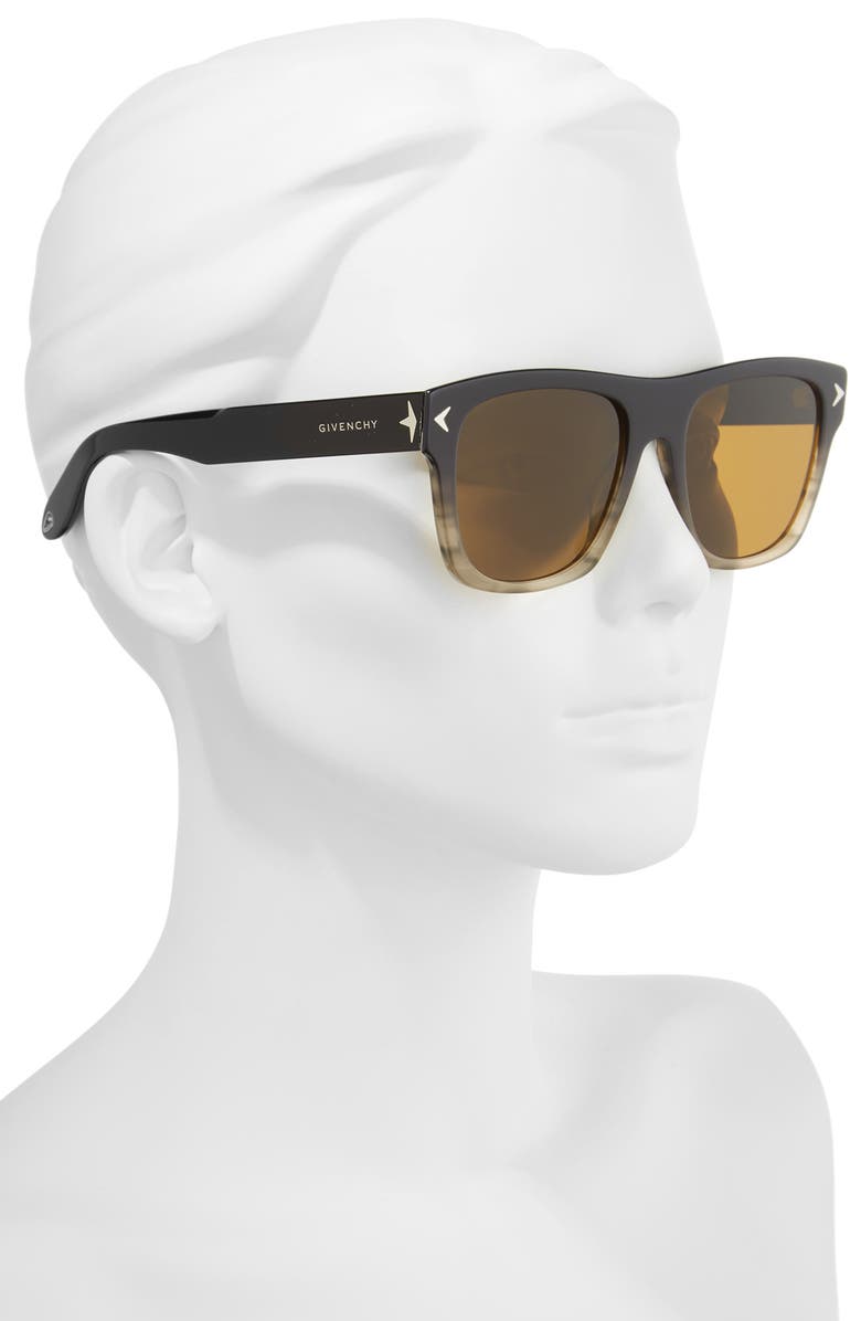 Givenchy 55mm Square Sunglasses, Alternate, color, 