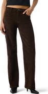 Hudson Jeans Rosalie High Waist Wide Leg Corduroy Jeans