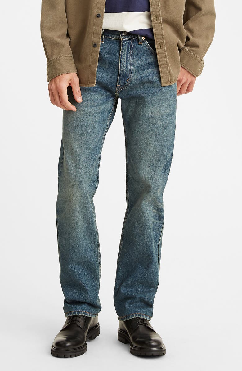 Levi's<sup>®</sup> 505 Regular Fit Straight Leg Jeans, Main, color,