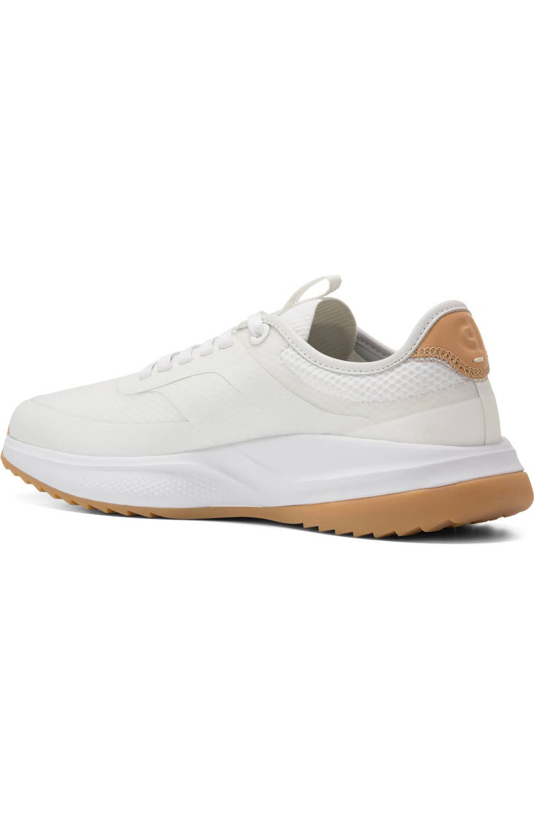 Cole Haan GrandPro Waterproof All Day Golf Shoe, Alternate, color, White/ Veg Tan/ White