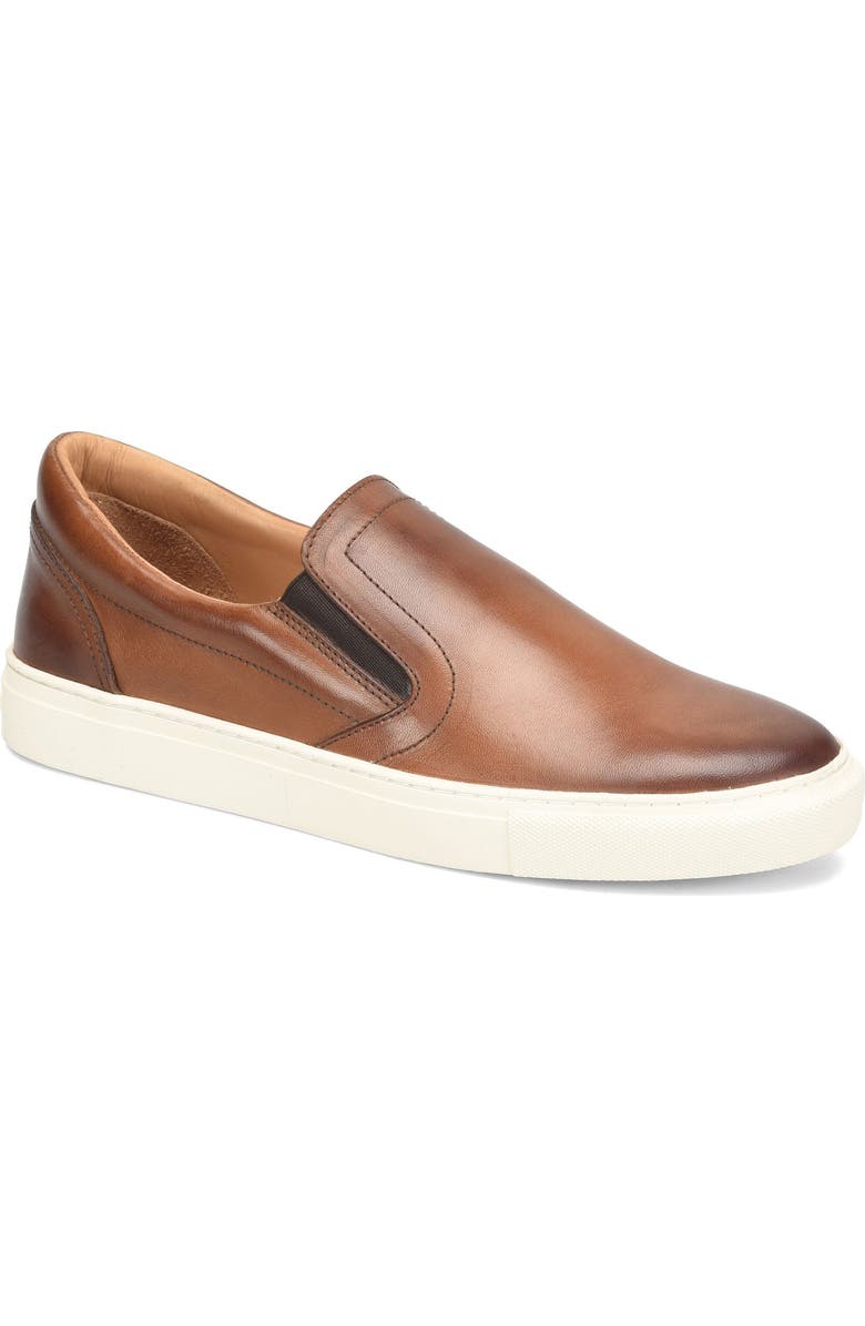 Børn Reserve Slip-On Sneaker, Main, color, Tan Brown