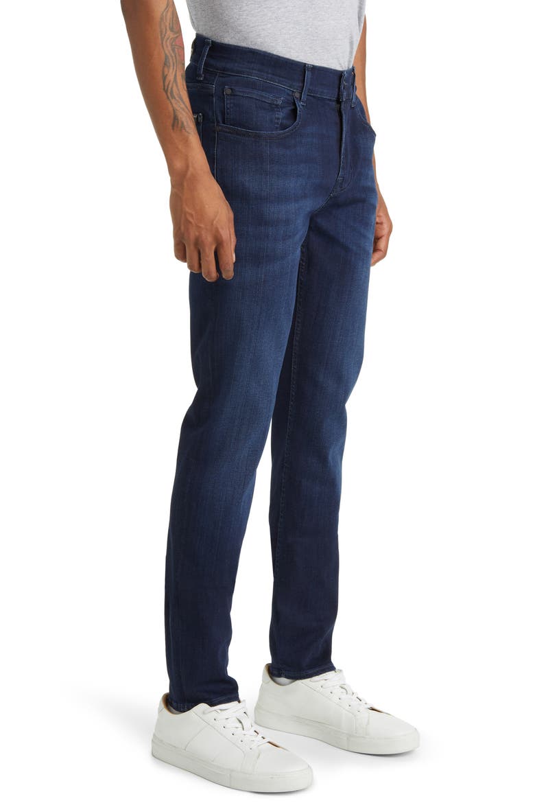 Luxe Performance Plus Slimmy Taper Jeans, Alternate, color, DEEP BLUE