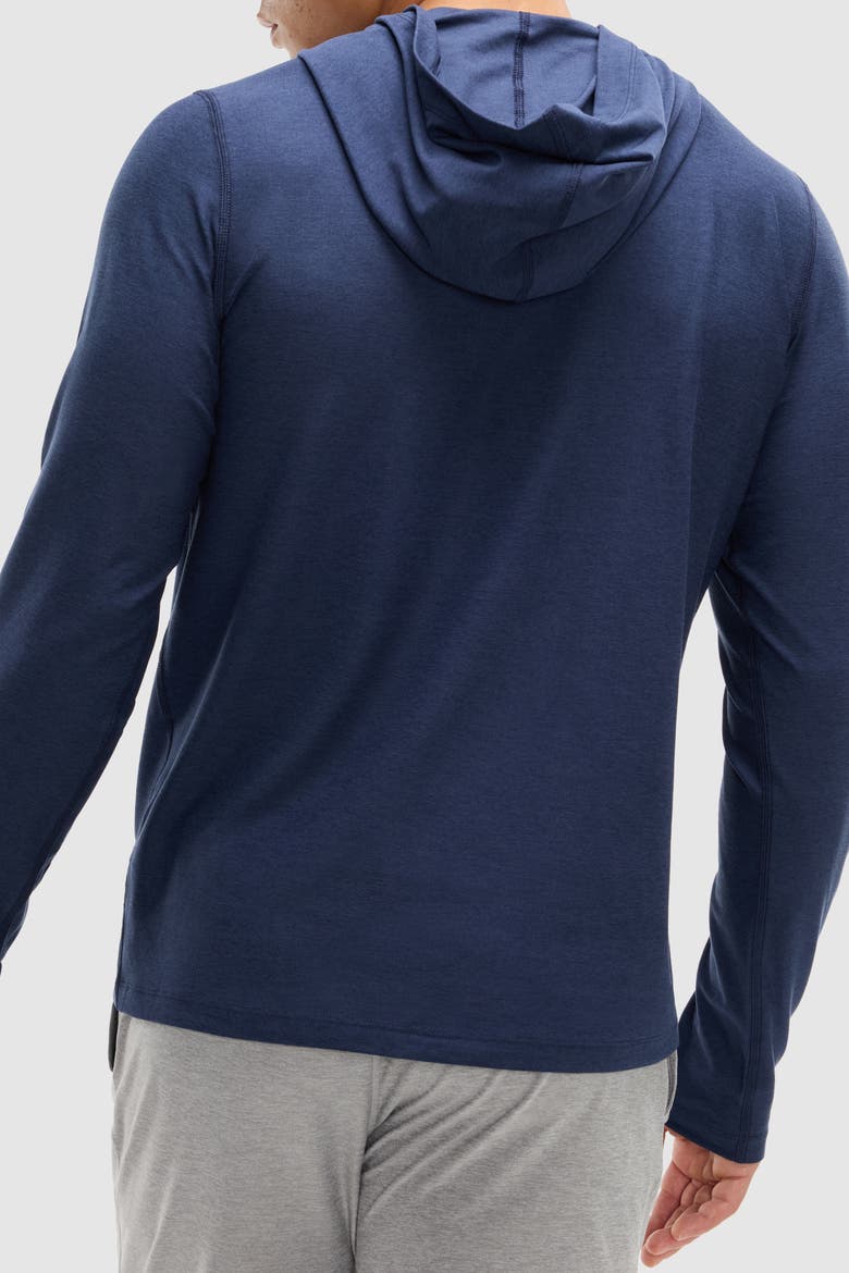 Dreamblend Hoodie, Alternate, color, Navy Blue