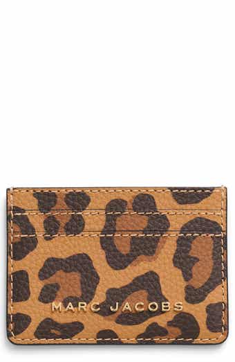 Leopard Print Groove Card Case