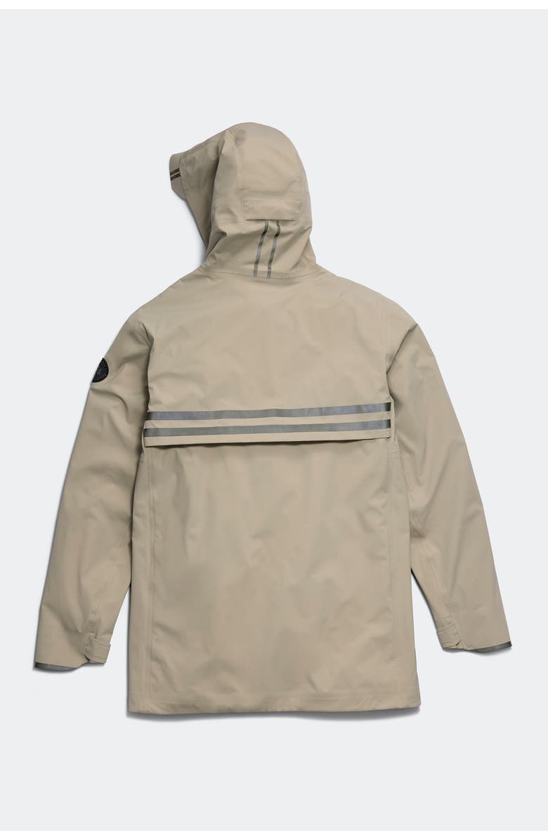 Canada Goose Nanaimo Rain Jacket Black Label, Alternate, color, Limestone