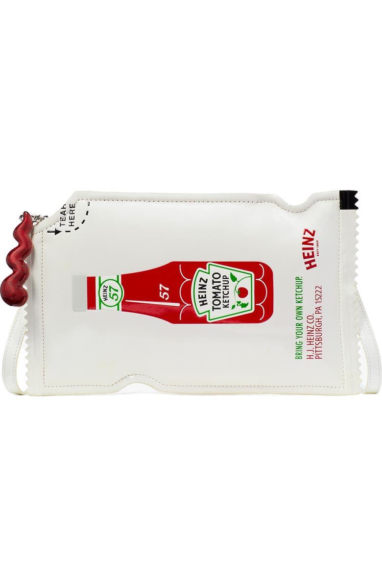 Kate Spade New York x heinz ketchup packet crossbody bag, Main, color,