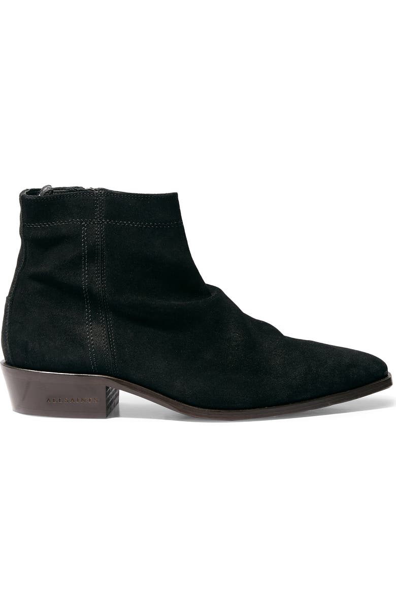 AllSaints Harris Mid Zip Boot, Alternate, color,