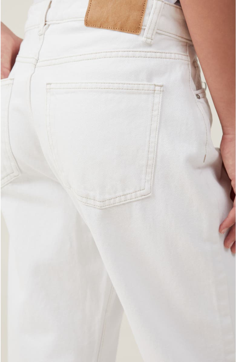Cotton On Women's Original Straight Jean, Alternate, color, Vintage White