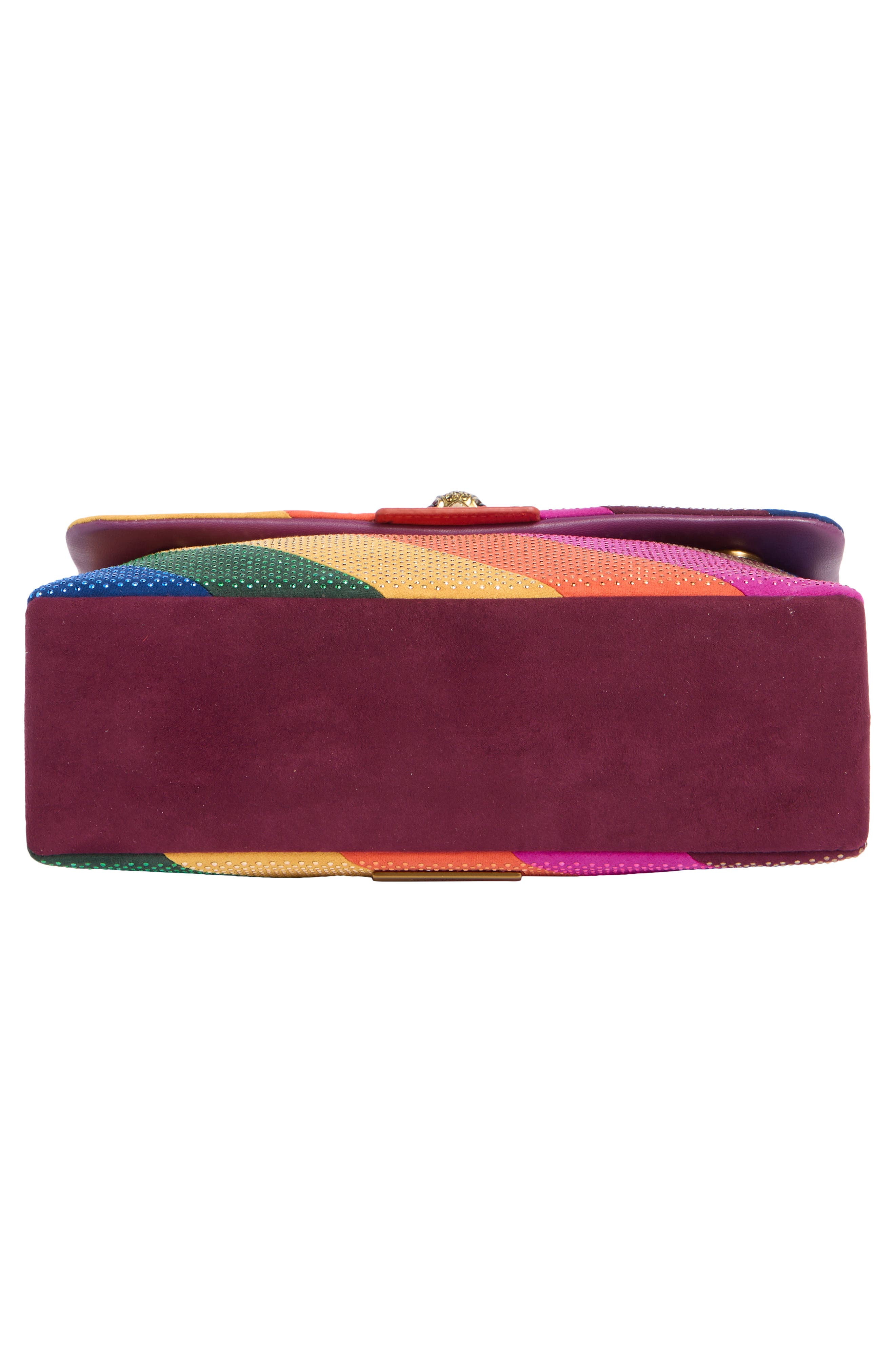 Kurt Geiger London Kensington Stripe Convertible Shoulder Bag, Alternate, color, 