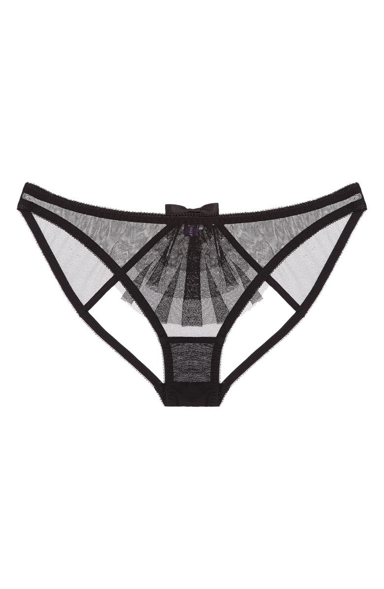 JOURNELLE Odette Ouvert Bikini, Alternate, color, Noir