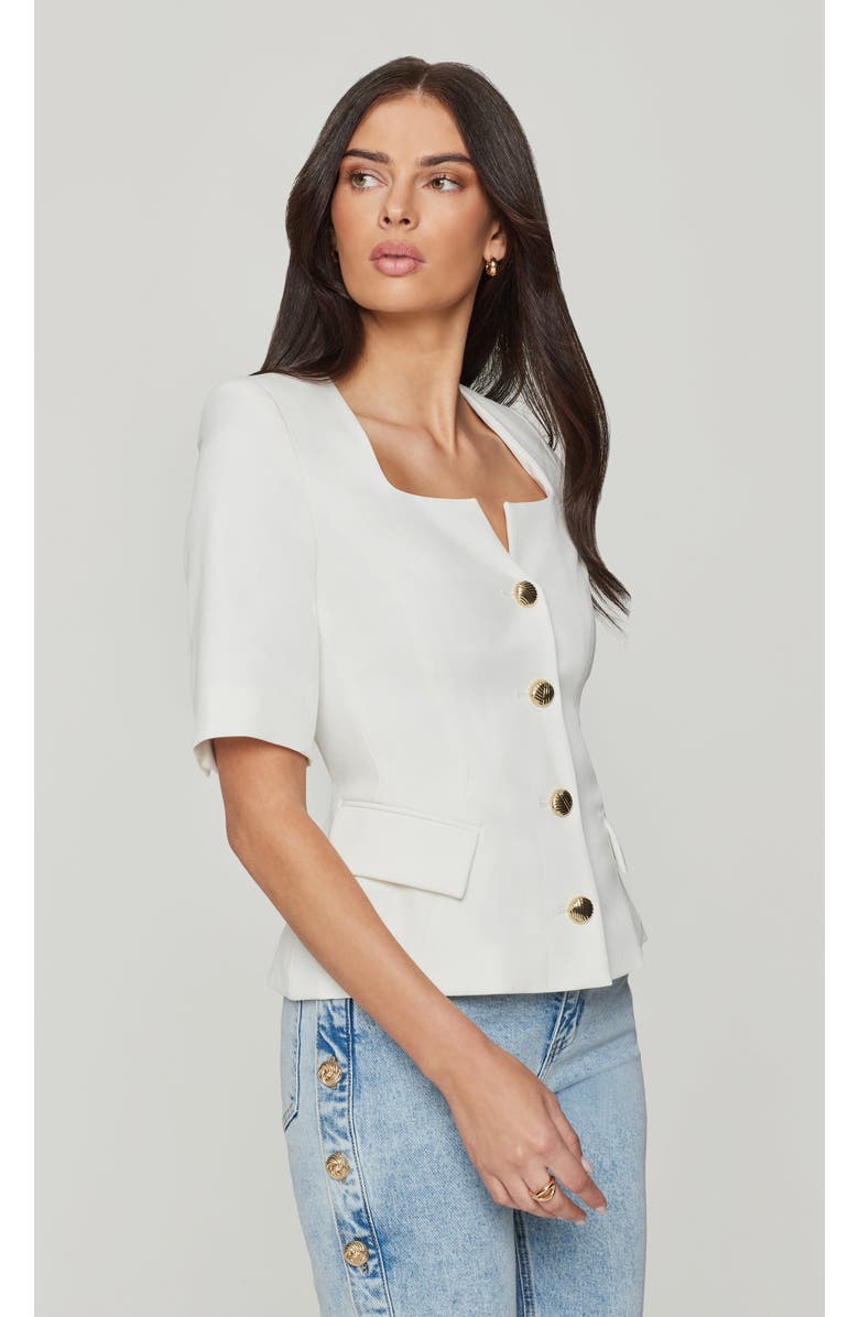 Generation Love Tilly Crepe Jacket, Alternate, color, White
