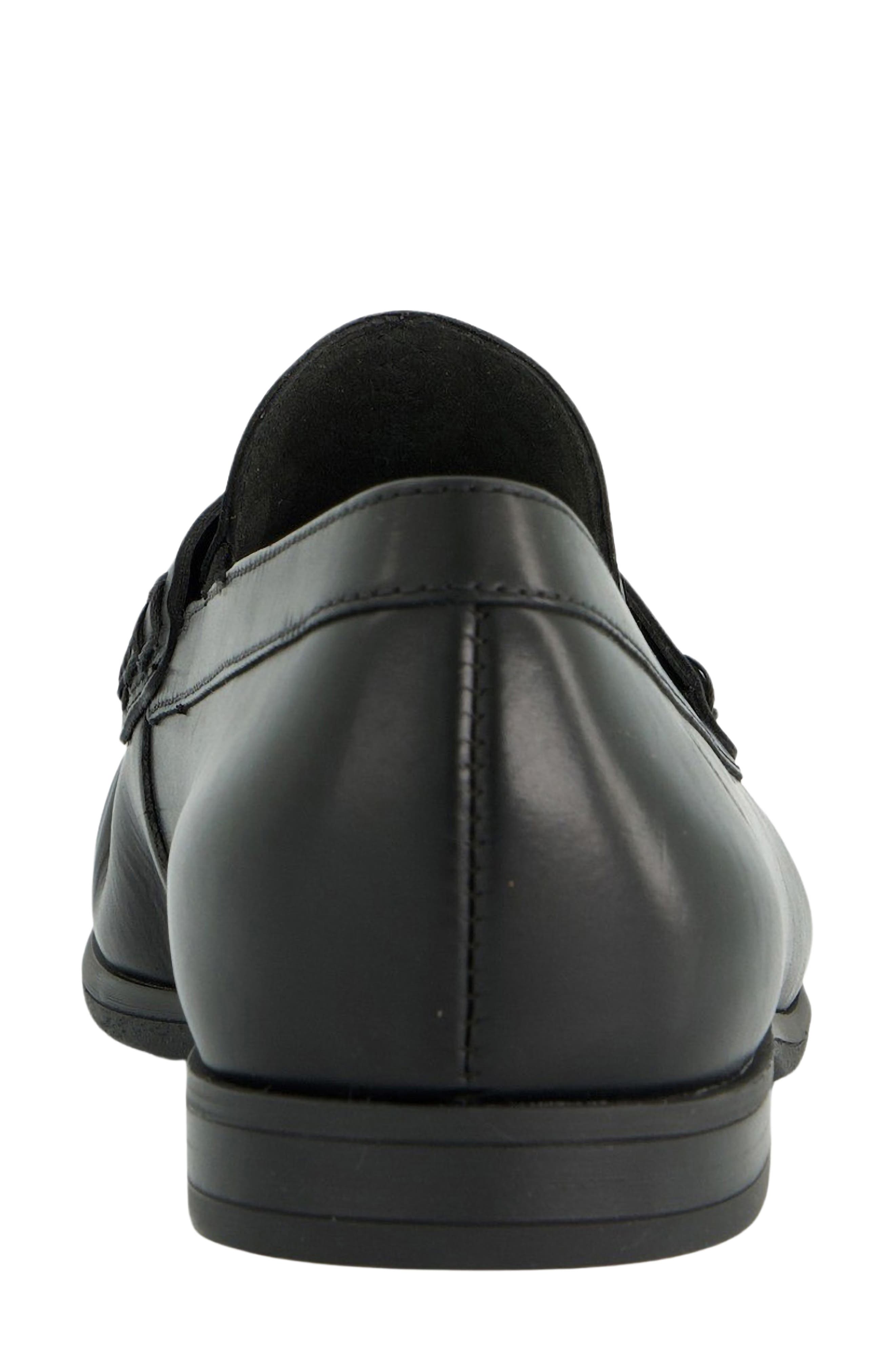 Ferris Loafer, Alternate, color, BLACK LEATHER