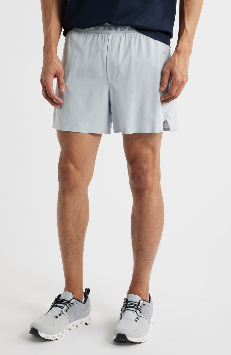 TEN THOUSAND Session 2.0 Lined 5-Inch Training Shorts, Main, color, Light Grey