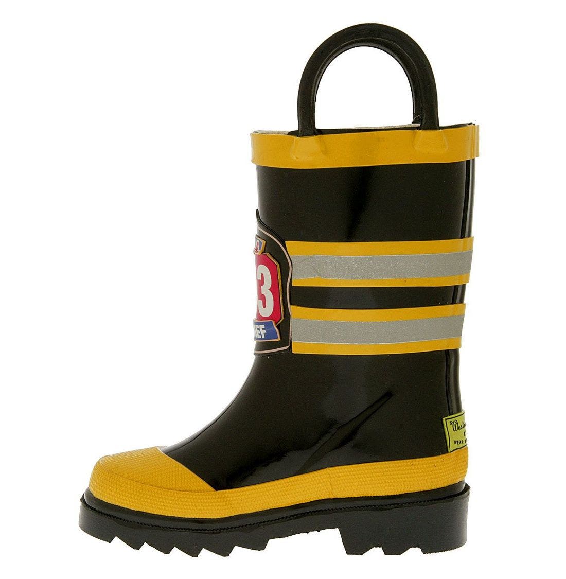 Western Chief 'Fireman' Rain Boot, Alternate, color, 