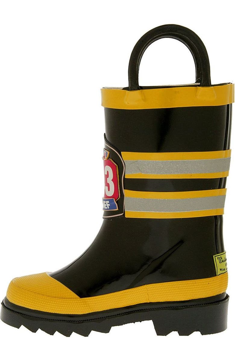 Western Chief 'Fireman' Rain Boot, Alternate, color,
