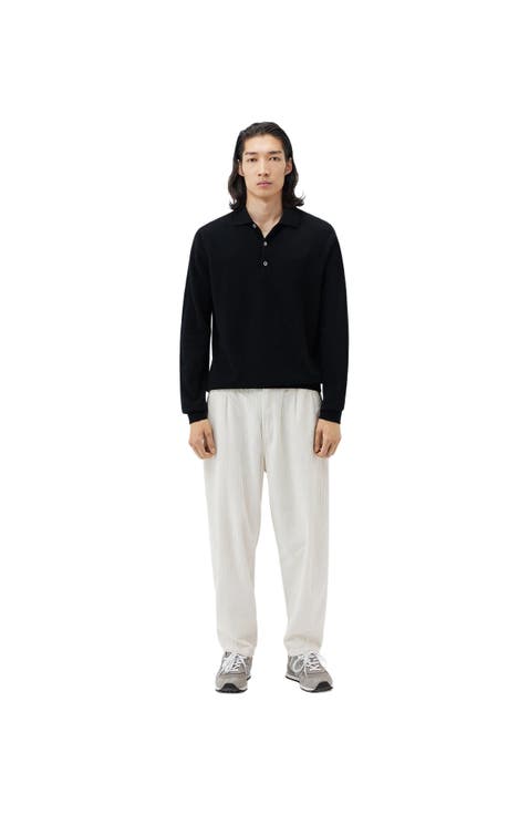 Essential Cashmere Polo Sweater