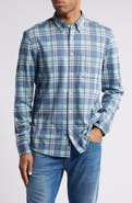Faherty Coastline Knit Button-Down Shirt