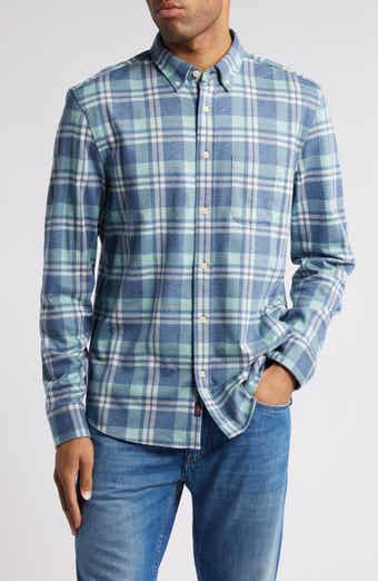 Faherty Coastline Knit Button-Down Shirt