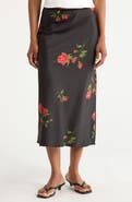 EDIT by JASON WU Print Pull-On Midi Skirt