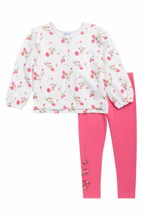 Splendid Kids' Camellia Rose Pullover & Leggings Set