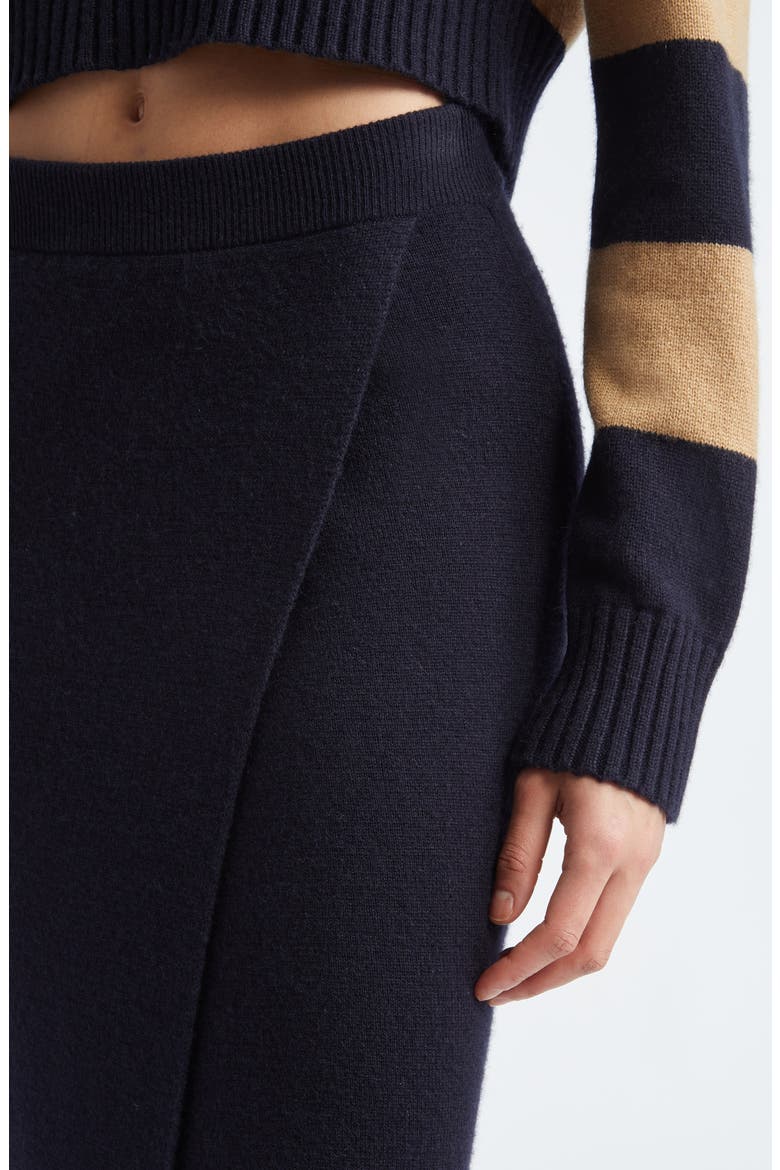 Umbria Wool & Cashmere Sweater Skirt, Alternate, color, ULTRAMARINE