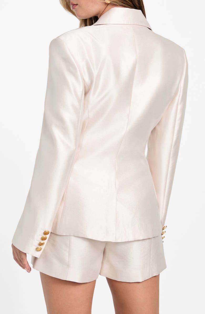 Marciano Milla Double Breasted Blazer, Alternate, color, Platinum Multi