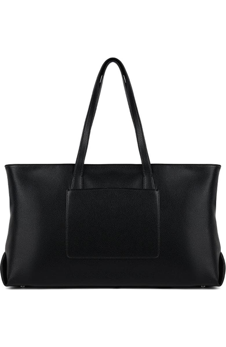 Lambert Britney - Vegan Suede Tote Bag, Alternate, color, Black