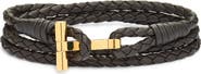 TOM FORD Men's Scoubidou Braided Leather Bracelet