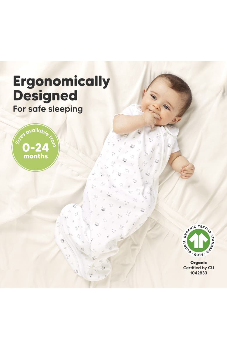 KeaBabies 2-Pack Soothe Sleep Sacks, Alternate, color, Nordic